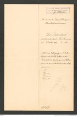 k.k. naturhistorisches Hofmuseum, Intendanzakten 1885-1896 (Hauer), Aktenzahl Z.385/1887, Seite 4